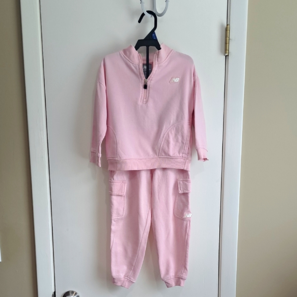 New Balance Pink Kids' Tracksuit